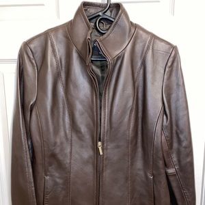 Mens Brown Leather Jacket